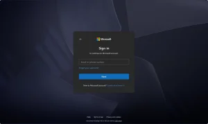 Micorosft Login