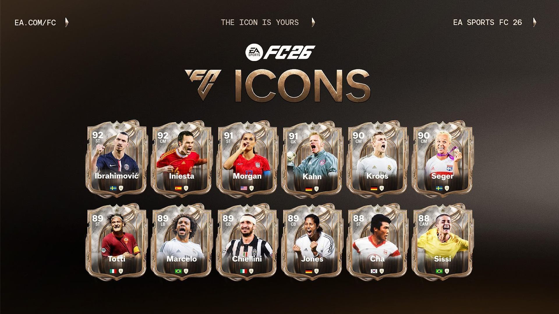 Anunciados Los Iconos De Ea Sports 26 Junto A Un Nuevo Trailer 1