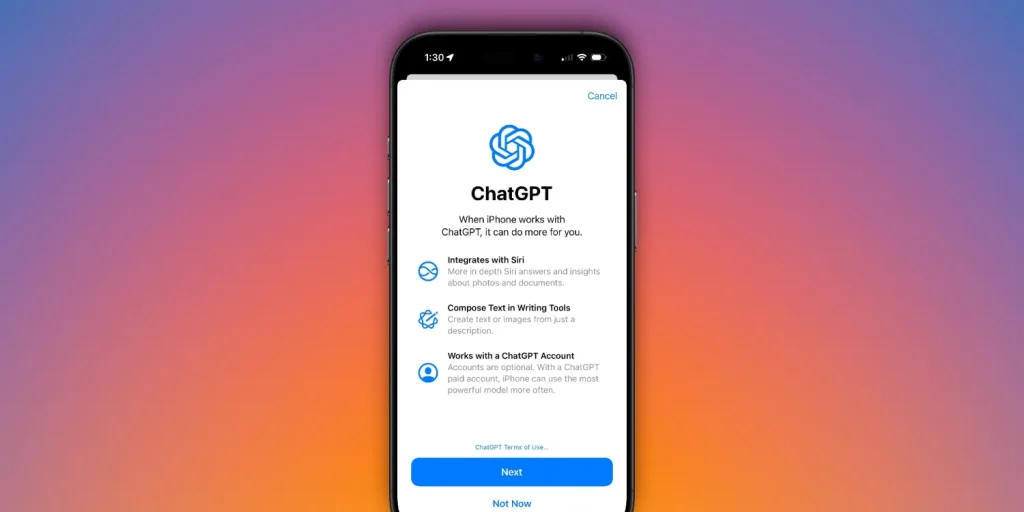 Chatgpt Siri Ios
