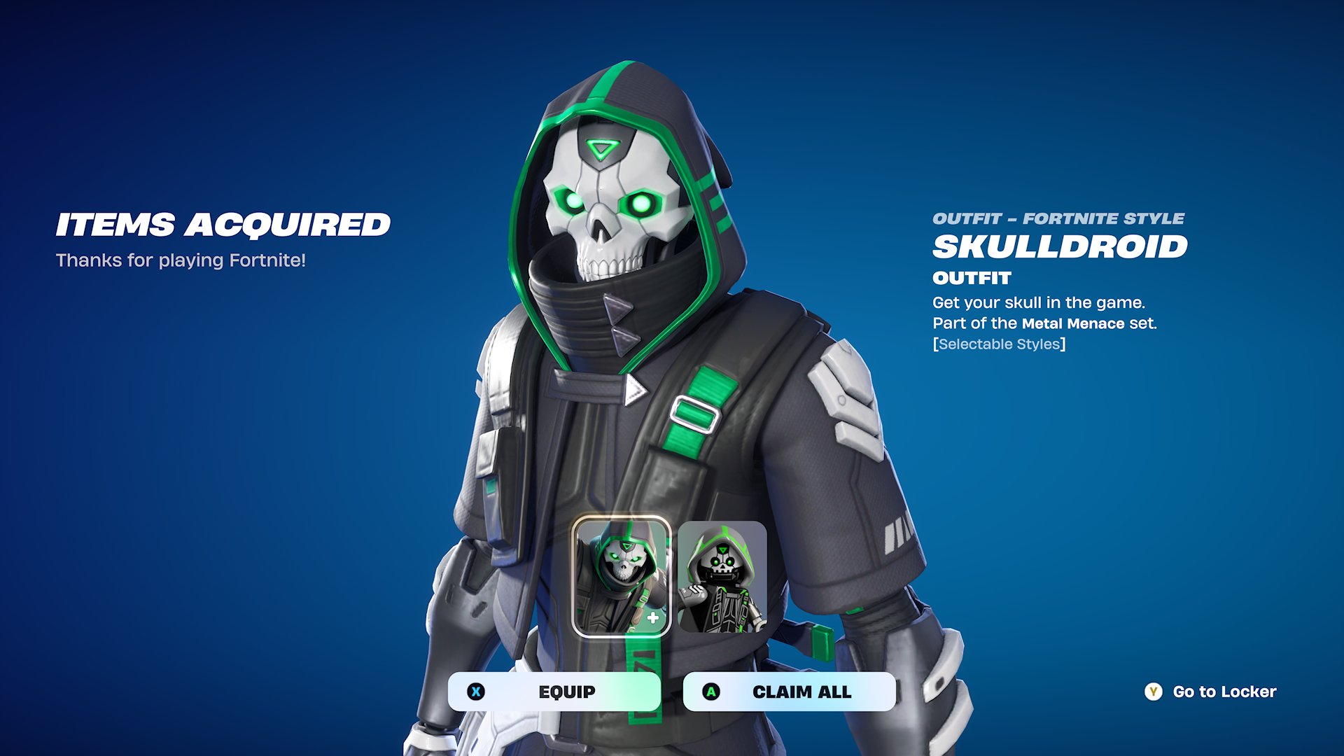 Llevate Por Menos De 100 Pavos La Skin Skulldroid Por Tiempo Limitado 1