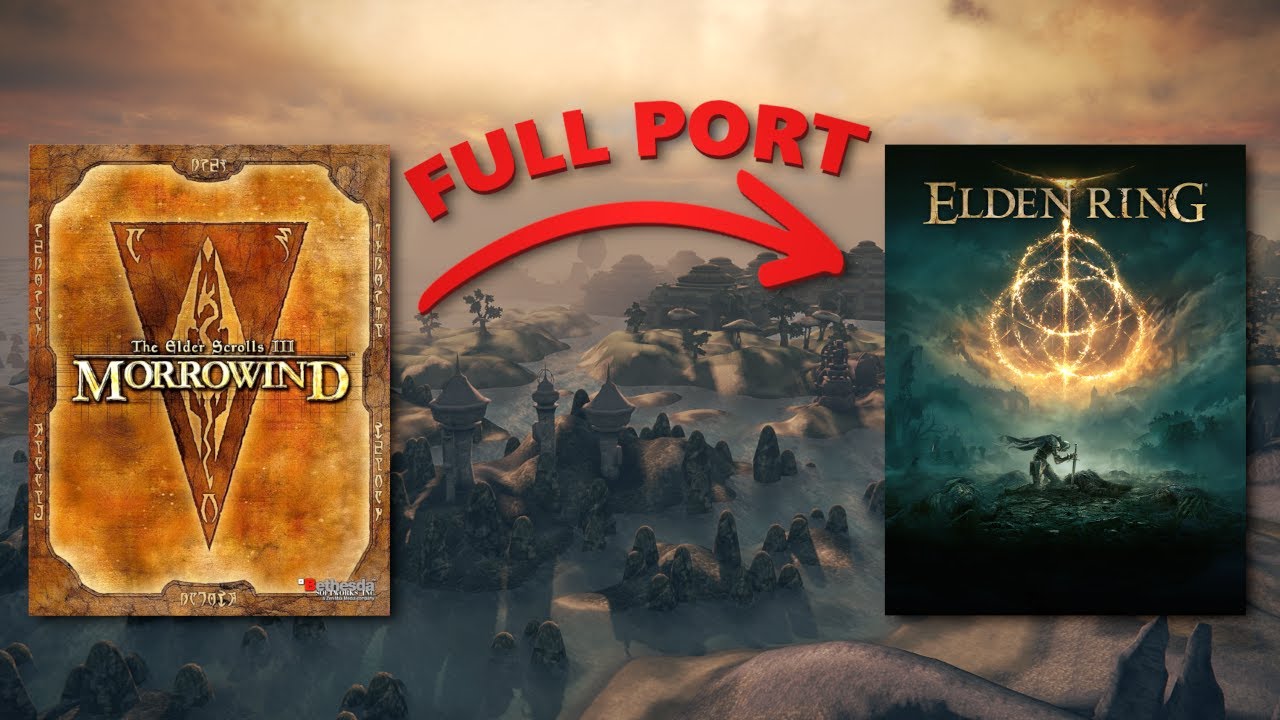 Marowind Un Modder Logra Portar Morrowind Al Motor De Elden Ring Con Impresionantes Avances