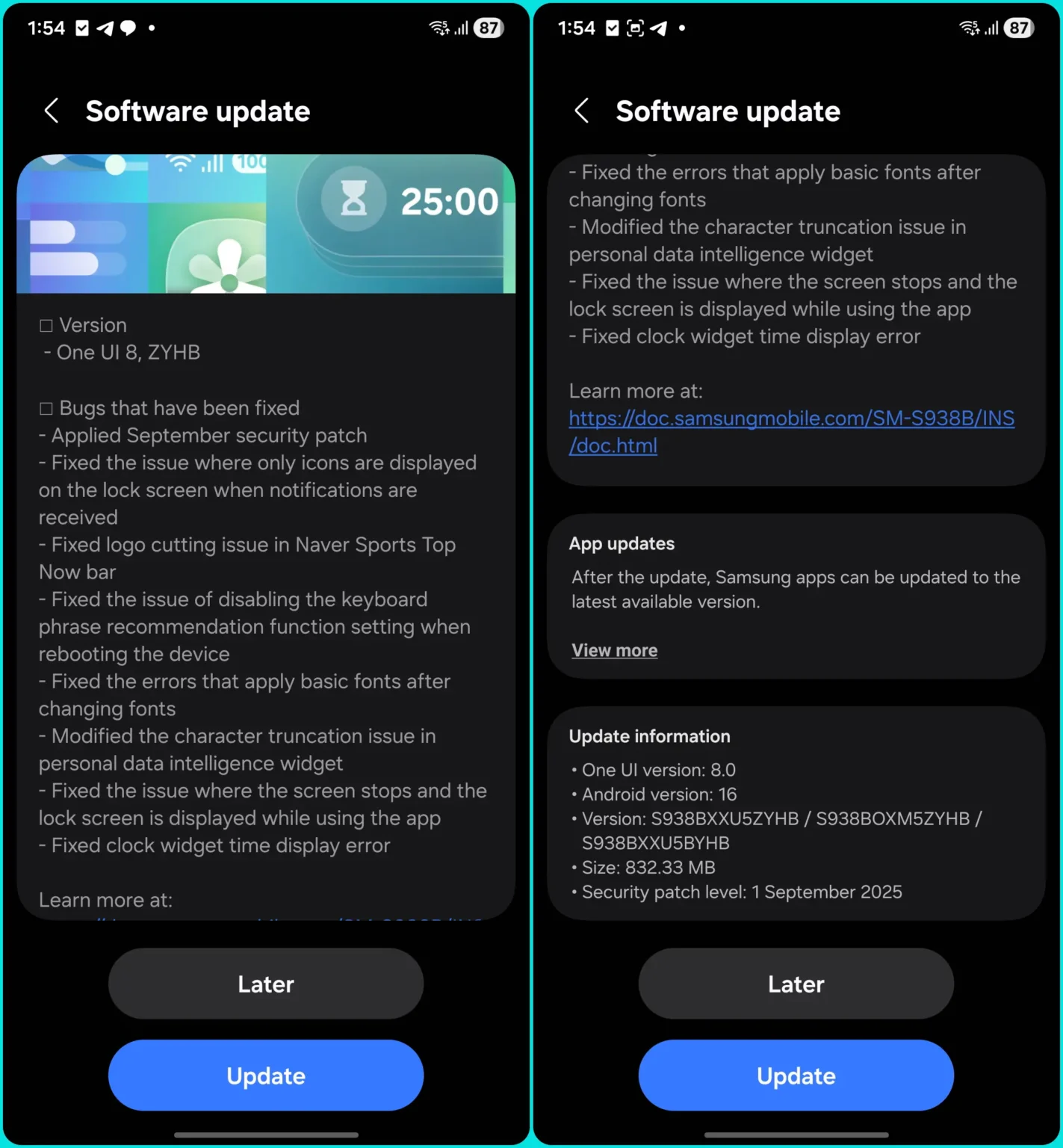 Samsung Lanza La Beta 6 De One Ui 8 Con Correcciones Clave Y Parche De Seguridad Para El Galaxy S25