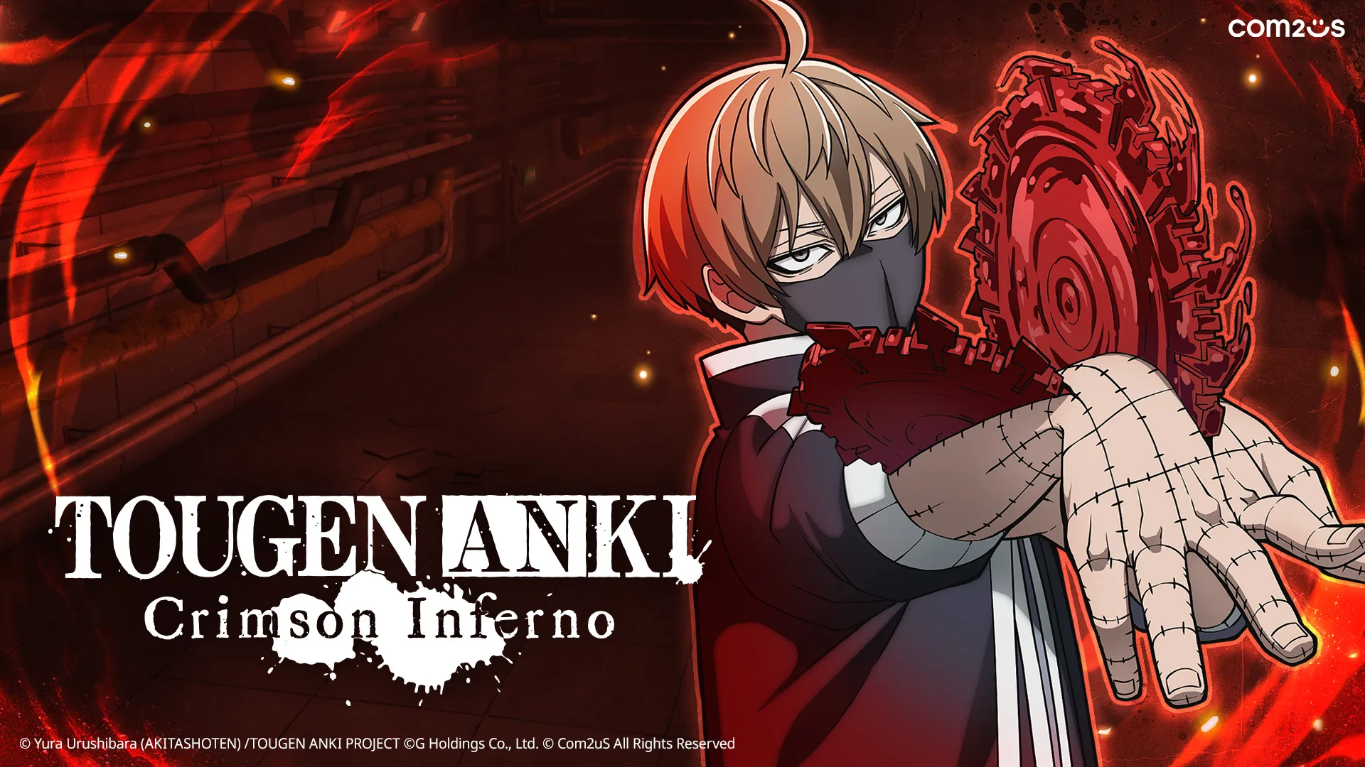 Com2us Presenta Tougen Anki Crimson Inferno En El Tokyo Game Show 2025 Con Un Espectacular Trailer Cinematico