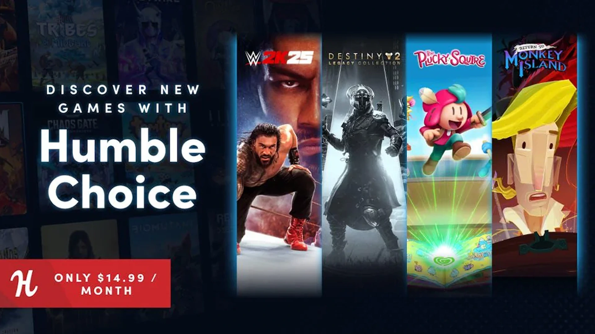 Humble Choice Septiembre 2025 Wwe 2k25 Destiny 2 Y Mas Juegos Destacados Llegan Este Mes