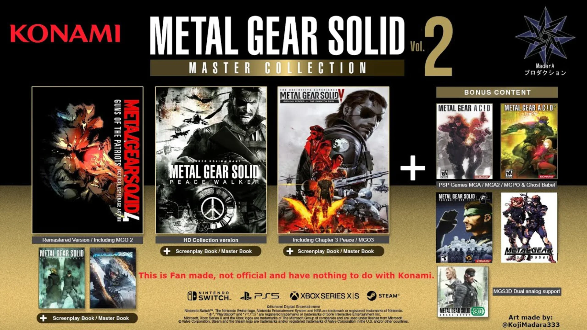 Metal Gear Solid Master Collection Vol 2 Avanza A Buen Ritmo Segun Konami