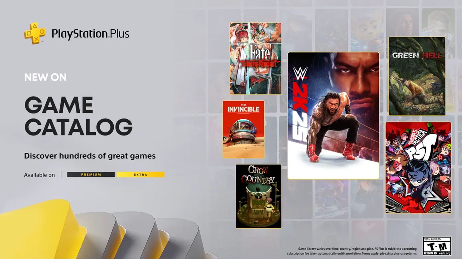 Nuevos Juegos De Playstation Plus Confirmados Wwe 2k25 Persona 5 Tactica Y Mas En El Catalogo