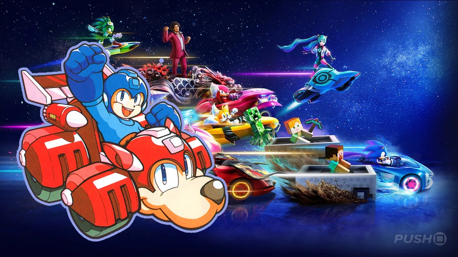 Sonic Racing Crossworlds Confirma La Llegada De Mega Man Como Personaje Dlc Post Lanzamiento