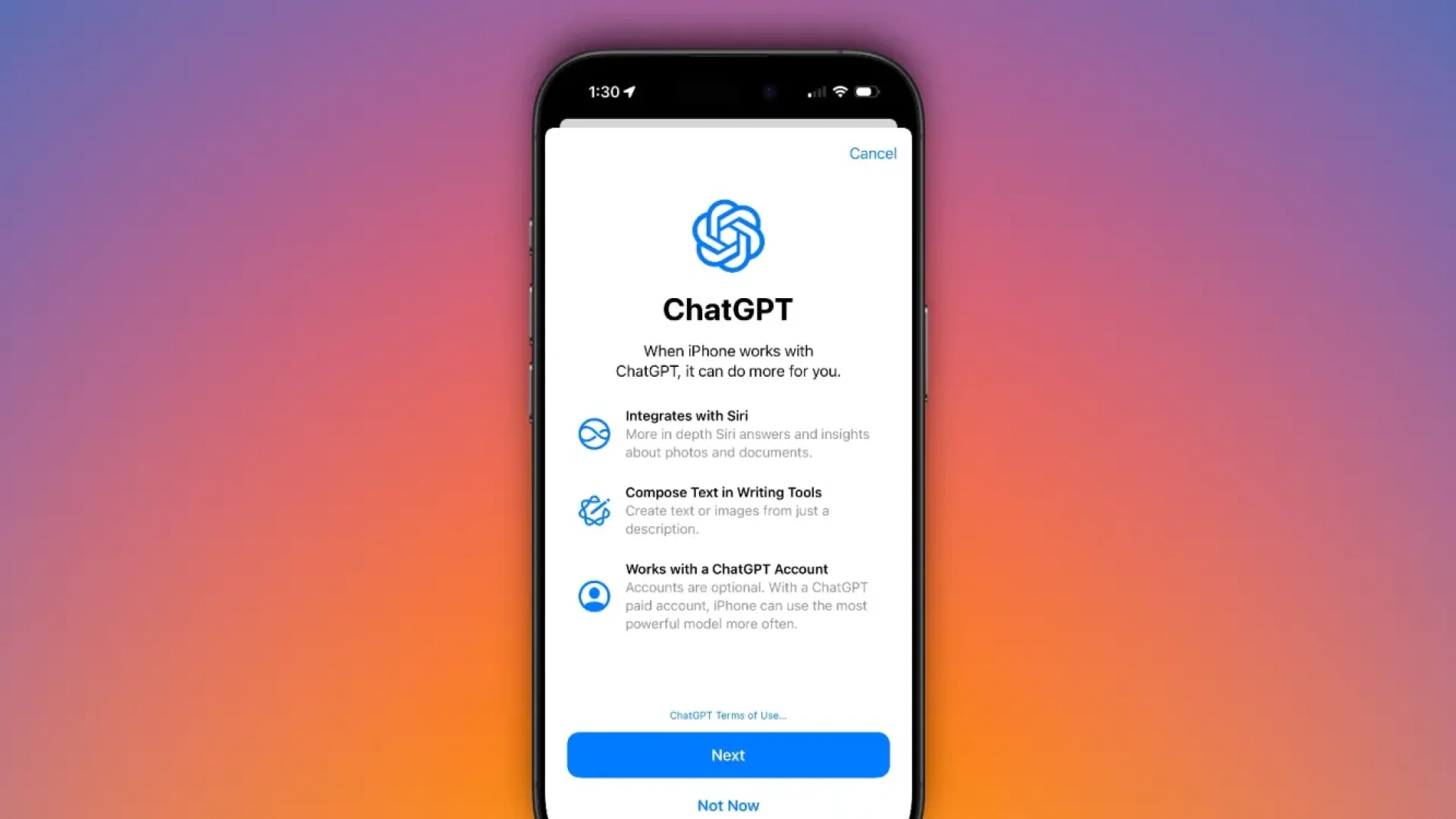 Chatgpt Siri Ios